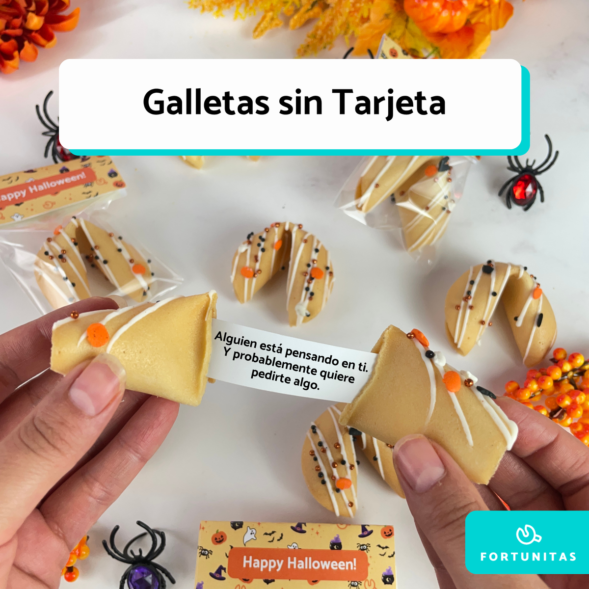 Galletas Halloween sin Tarjeta