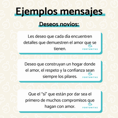 Despedida de soltera Mezclada - Deseos y consejos