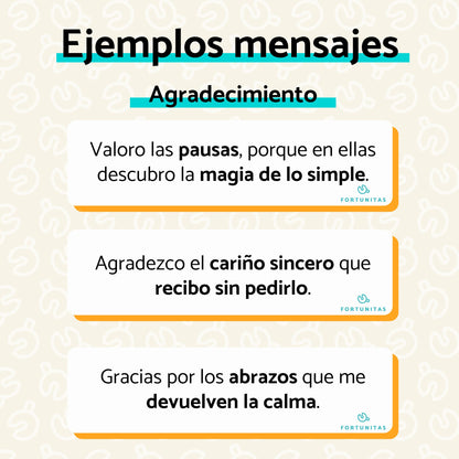 Dinámica Agradecimiento